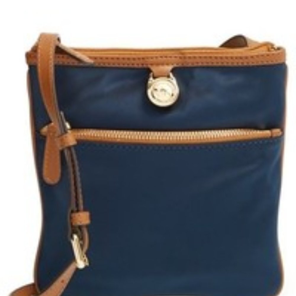 NWOT MICHAEL Michael Kors Nylon Navy Crossbody Bag